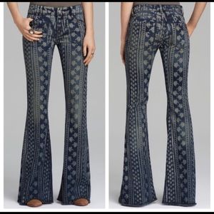 Free People Bali Mantra Boho Flare Jeans